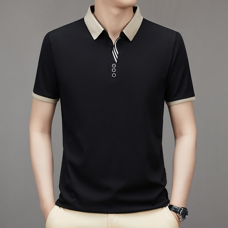 Men's Short Sleeve Polo Shirt - 2023 Summer Fashion Tee