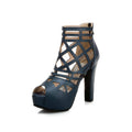 Hollow High Heel Open Toe Sexy Sandals