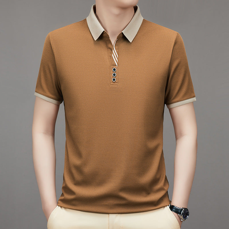 Men's Short Sleeve Polo Shirt - 2023 Summer Fashion Tee