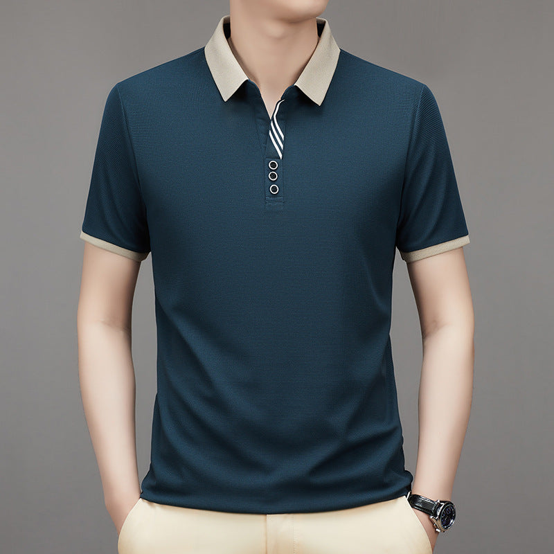 Men's Short Sleeve Polo Shirt - 2023 Summer Fashion Tee