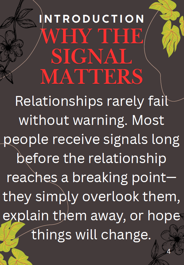 The Signal is Clear