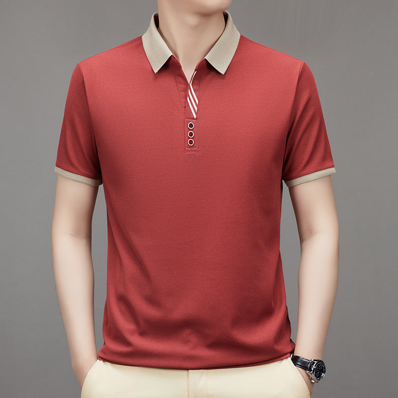 Men's Short Sleeve Polo Shirt - 2023 Summer Fashion Tee