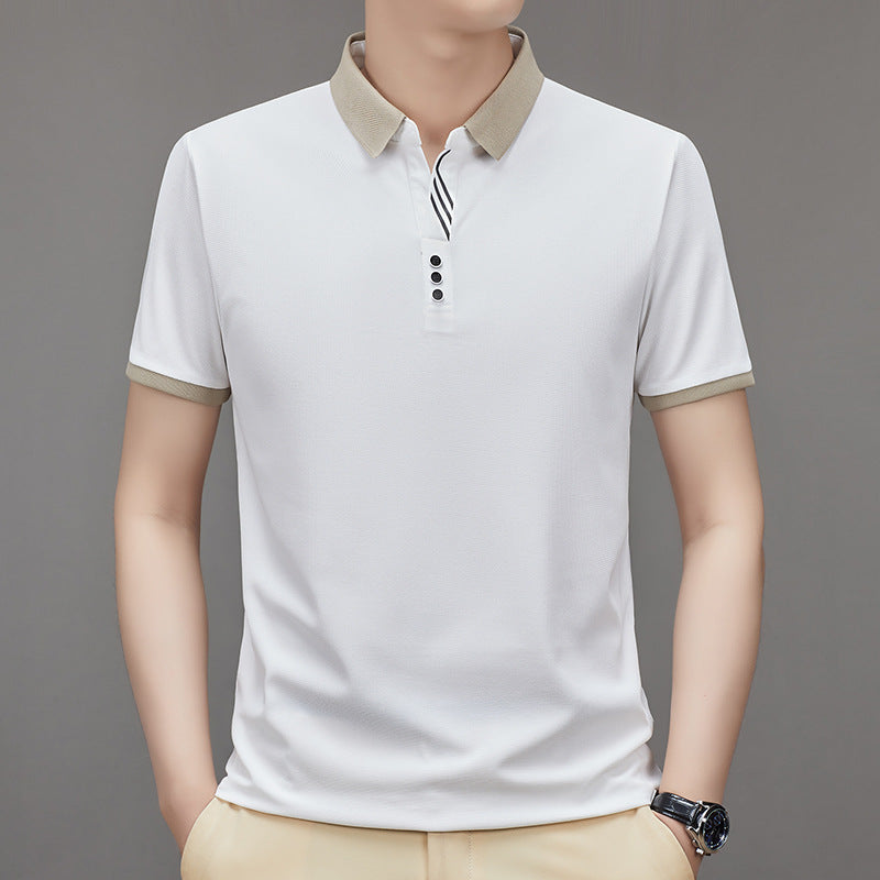 Men's Short Sleeve Polo Shirt - 2023 Summer Fashion Tee