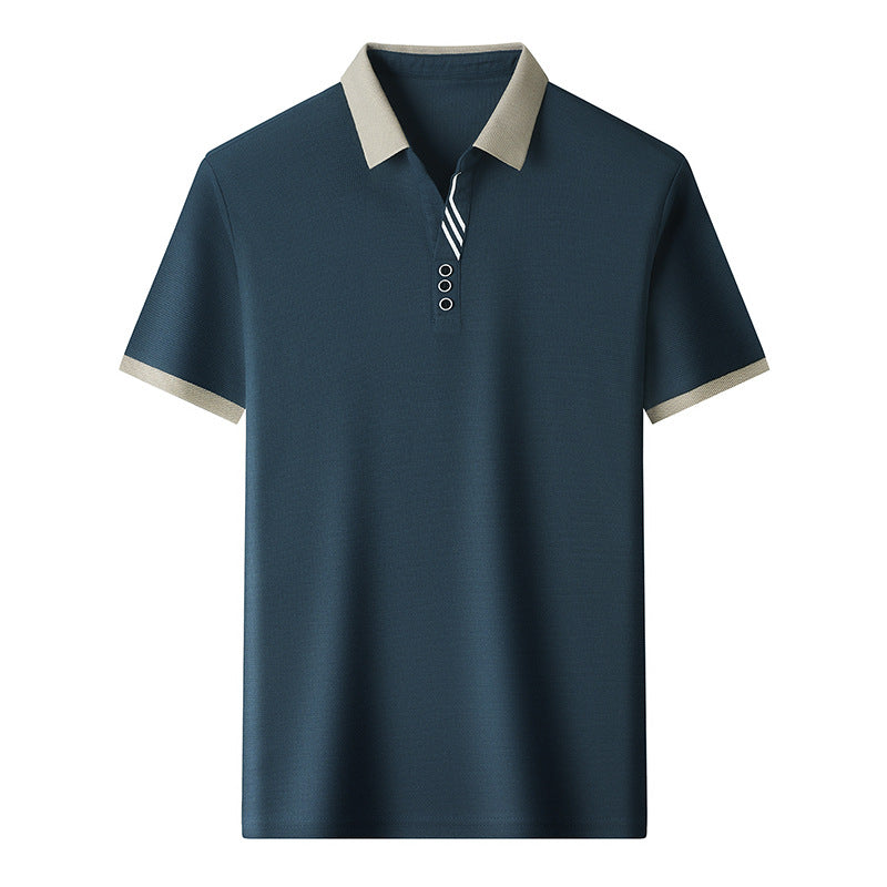 Men's Short Sleeve Polo Shirt - 2023 Summer Fashion Tee
